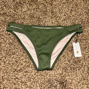 Olive Green Swim Bottoms